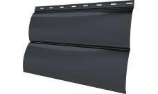 Блок-хаус новый Grand Line 0,5 PurPro с пленкой RAL 7024 мокрый асфальт