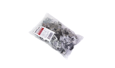 Кляммер Grand Line для ДПК металлический основной 8мм и саморез 3,9х25 (40шт)