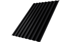 Профнастил С20B Grand Line 0,5 Satin Matt TX RAL 9005 черный