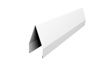 Ламель забора жалюзи Tokyo new 0,45 PE-Double RAL 9003 сигнальный белый