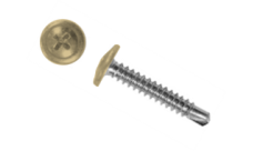 Саморез ПШС 4,2х19 (1000шт) шлиц PH2 RAL 1014