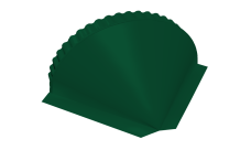 Заглушка малая конусная Grand Line 0,45 PE RAL 6005 зеленый мох