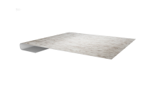 Планка завершающая 0,45 Print Elite Snow Wood TwinColor (2м)