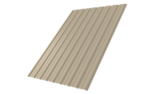 Профнастил С10B 0,5 Satin RAL 1015 светлая слоновая кость