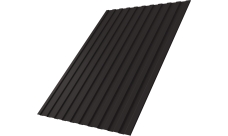 Профнастил С8A в01 Grand Line 0,5 PurLite матовый RR 32 темно-коричневый