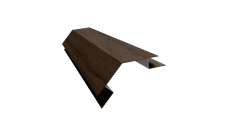 Планка угла внешнего сложного 135 градусов Блок-Хаус new Grand Line 0,45 Print Elite Antique Wood TwinColor (2м)