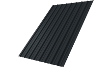 Профнастил С10A Grand Line 0,45 PE RAL 7016 антрацитово-серый