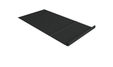 Элемент обхода Кликфальц Pro правый 0,5 Satin Matt RAL 7016 антрацитово-серый