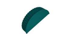 Заглушка торцевая Grand Line 0,45 PE RAL 5021 водная синь