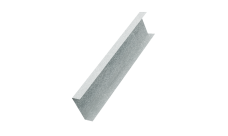 Декоративная накладка на столб универсальная 80х80 для забора жалюзи Grand Line 0,45 Zn (3м)