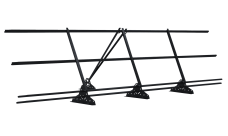 Ограждение кровельное со снегозадержателем на фальц Grand Line 0,9х3м RAL 7024
