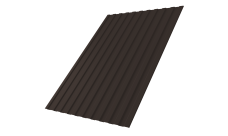 Профнастил С8A v02 0,45 Drap-double TX RR 32 темно-коричневый