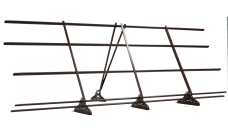 Ограждение кровельное со снегозадержателем Grand Line 1,2х3м RAL 8017