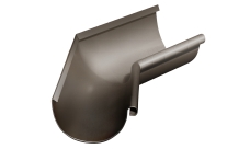 Угол желоба внутренний Grand Line PU 135 гр 125 мм RR 32 темно-коричневый