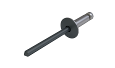 Заклёпка вытяжная Daxmer 3,2х10 (1000шт) нерж/нерж RAL 7016