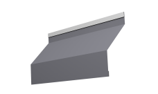 Ламель забора жалюзи Milan Slim Grand Line 0,5 PE RAL 7004 сигнальный серый