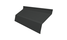 Ламель жалюзи Milan new gofr 0,5 Drap TX RAL 7016 антрацитово-серый