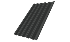 Профнастил НС35R Grand Line 0,5 PurPro Matt 275 RAL 7016 антрацитово-серый