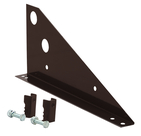 Кронштейн снегозадержателя для фальцевой кровли Optima RAL 8017