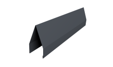 Ламель забора жалюзи Tokyo new Grand Line 0,5 Atlas X RAL 7024 мокрый асфальт