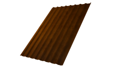 Профнастил С20B Grand Line 0,45 Print-Double Premium Golden Wood Intense F