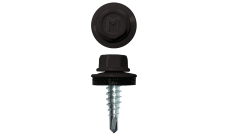 Саморез по металлу Daxmer 4,8х19 (250шт) сверло №2 RAL 8019