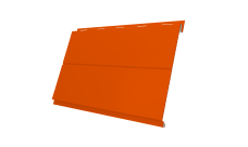 Софит Вертикаль 0,2 line Grand Line 0,45 PE с пленкой RAL 2004 оранжевый