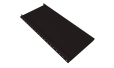 Кликфальц mini Grand Line 0,5 Velur X с пленкой на замках RAL 9005 черный