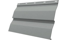 Корабельная доска Grand Line 0,45 ПЭ с пленкой RAL 9006 бело-алюминиевый