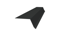 Планка капельник 100х55 Grand Line 0,5 PurLite матовый RAL 7016 антрацитово-серый (2м)