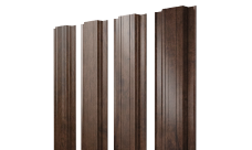 Штакетник Прямоугольный с прямым резом 0,45 Print-Double Premium Antique Wood