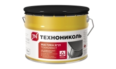 Мастика кровельная Технониколь №21 Техномаст 3кг (ведро)