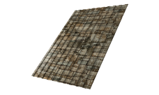 Профнастил С8A v01 0,45 Print Elite Fine Stone TwinColor