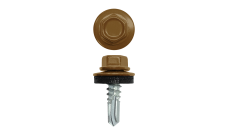 Саморез по металлу 5,5х19 (250шт) сверло №3 RAL 1036