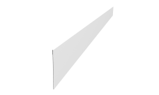 Ламель забора жалюзи Palermo Grand Line 0,5 Satin RAL 9003 сигнальный белый