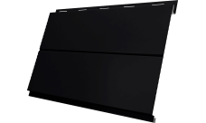 Вертикаль line Grand Line 0,45 ПЭ с пленкой RAL 9005 черный