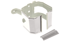 Кронштейн трубы на дерево прямоугольный Vortex RAL 9003