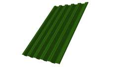 Профнастил НС35R 0,45 PE RAL 6002 лиственно-зеленый