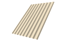 Профнастил С20A Grand Line 0,45 Print Elite Milky Wood TwinColor