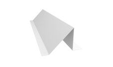 Планка снегозадержания Grand Line 0,45 PE с пленкой RAL 9003 сигнальный белый (2м)