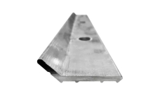 Рейка краевая алюминиевая Технониколь Стандарт РМ 2м (25шт/уп)