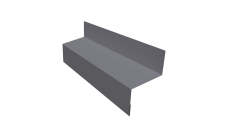 Отлив межэтажный 45 Grand Line 0,45 Grand Line Drap TX RAL 7004 сигнальный серый (2м)