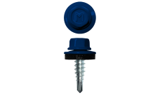 Саморез по металлу Daxmer 4,8х19 (250шт) сверло №2 RAL 5002