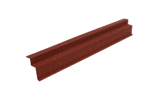 Планка карнизная для композитной черепицы Luxard бордо (1,25м)