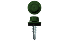 Саморез по металлу Daxmer 4,8х19 (250шт) сверло №2 RAL 6002