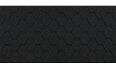 Черепица гибкая Döcke Pie Eurasia Шестигранник черный