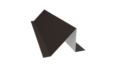 Планка снегозадержания малая 0,5 PurLite Matt RR 32 темно-коричневый (3м)