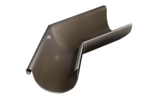 Угол желоба внешний Grand Line PU 135 гр 150 мм RR 32 темно-коричневый