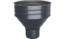 Воронка водосборная большая Optima 350/150 мм RAL 7024