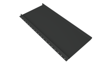 Кликфальц mini Grand Line 0,5 Velur X с пленкой на замках RAL 7016 антрацитово-серый